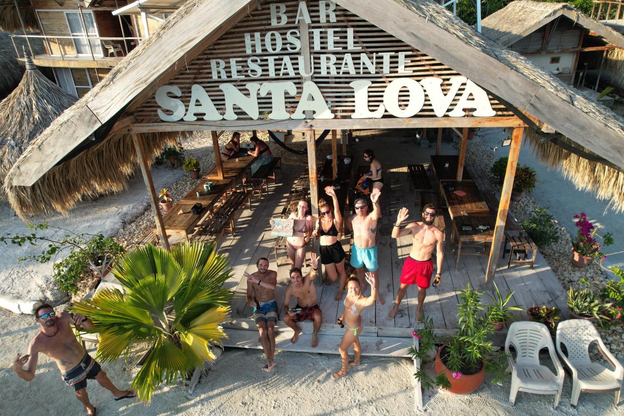 Santa Lova Eco-Hostel Isla Tintipan Tintipan Island エクステリア 写真